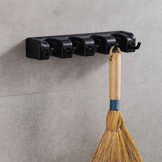 Porte balai mural | Élégance Pratique - Be'so rangement