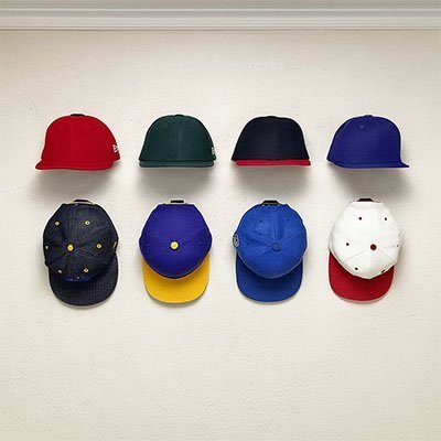 Porte casquette | Rangement Mural 12 Positions - Be'so rangement